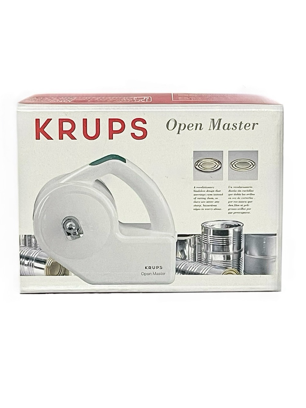 Krups 404-70 Open Master Bladeless Electric Can Opener